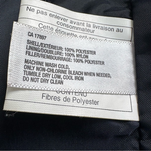 GAP Boys Navy Blue Down Vest - Picture 7 of 10